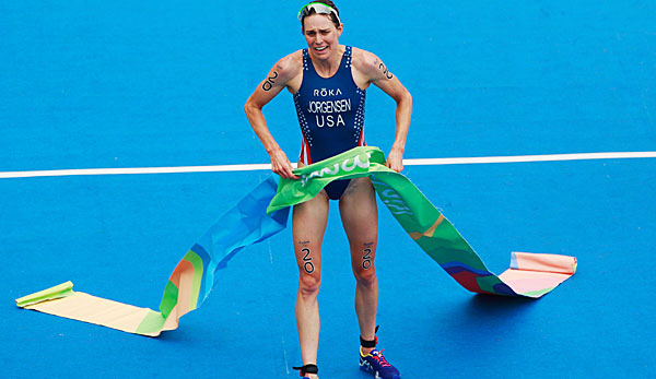 Gwen Jorgensen holt Triathlon-Gold