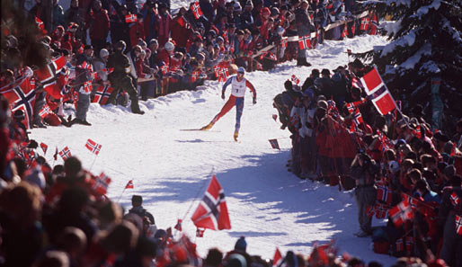 Lillehammer 1994: Vor seinen Landsleuten rast Björn Dählie zu zweimal Gold und zweimal Silber