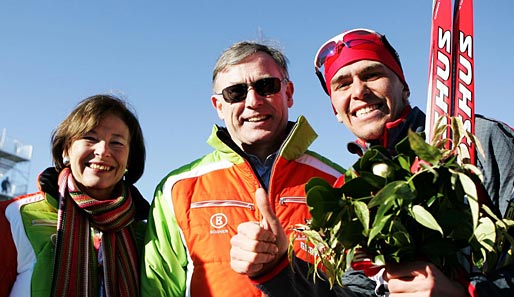 Bundespräsident Horst Köhler ist selbst begeisterter Wintersportler