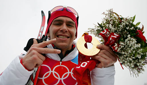 Allein Michael Greis bescherte dem DSV in Turin drei Goldmedaillen