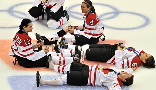 Kanada holte in Vancouver nach 2002 und 2006 seinen dritten Olympia-Sieg im Frauen-Eishockey