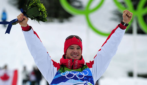 Die Schweiz ist das Vorbild: Dario Cologna holte sich die Goldmedaille