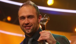 Diskus-Werfer Robert Harting wurde am Sonntag in Baden-Baden zum "Sportler des Jahres" gewählt