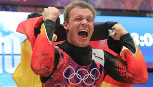 Felix Loch holte gleich zwei Goldmedaille in Sotschi