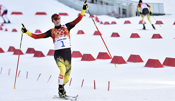 Eric Frenzel holte in der Nordischen Kombination die Goldmedaille