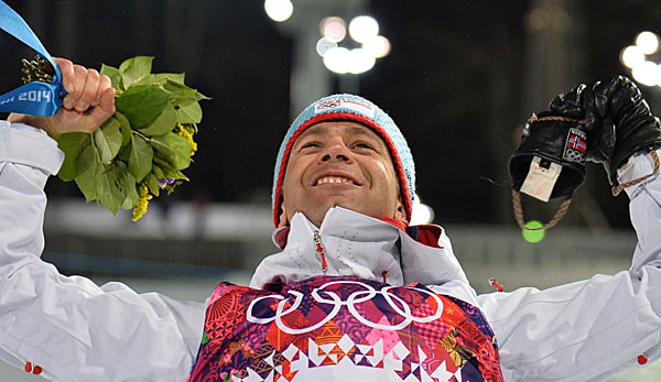 Ole Einar Björndalen sicherte sich dank einer unglaublichen Laufleistung Olympia-Gold im Spring