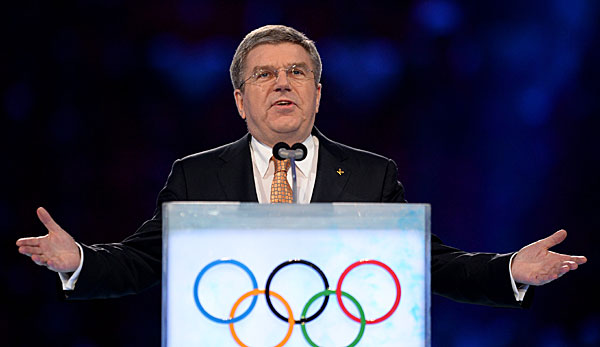 IOC-Präsident Bach zieht eine positve Bilanz für die Winterspiele in Sotschi