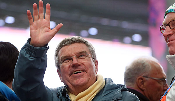 Thomas Bach ist in seiner Funktion als IOC-Präsident in Sotschi