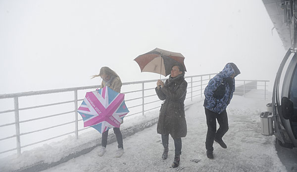 Das Wetter soll für die Winterspiele in Sotschi nicht zum Problem werden