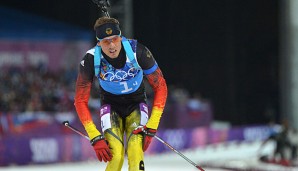 Erschöpft aber glücklich: Silber gabs am Ende für die Biathlon-Staffel