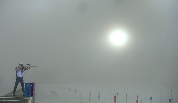 Der starke Nebel in Sotschi ließ einen Massenstart-Wettkampf nicht zu