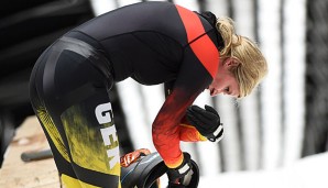 Der Druck für Rekord-Weltmeisterin Sandra Kiriasis war in Sotschi offenbar zu groß