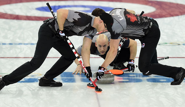 Kanadas Ryan Fry setzte sich im olympischen Curling-Finale gegen Großbritannien durch