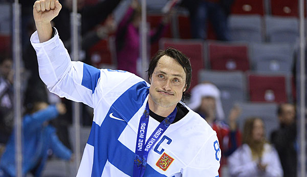 Teemu Selänne führte Finnland zu Bronze