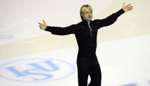 Jewgeni Pluschenko wurde bei Olympia in Vancouver 2010 Zweiter