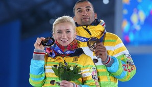 In Sotschi gewann Aljona Savchenko gemeinsam mit Robin Szolkowy Bronze
