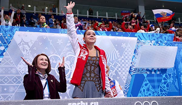 Adelina Sotnikova setzte sich gegen starke Konkurrenz durch