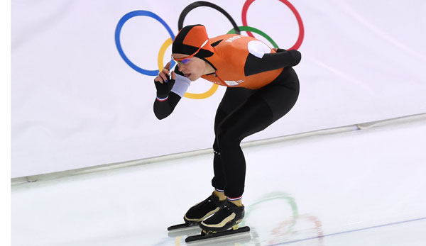 Für Ireen Wüst ist es bereits der dritte Olympiasieg ihrer Karriere.