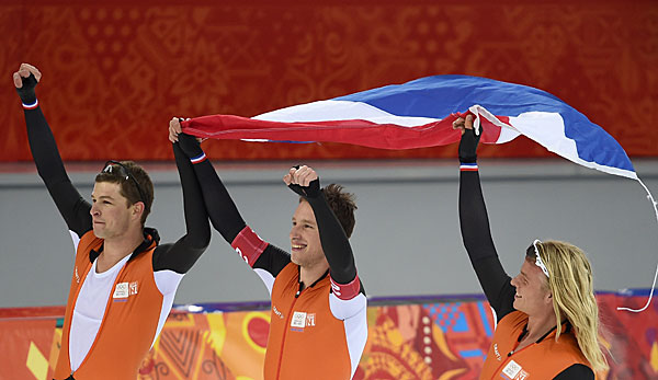 Die Niederländer gewannen erstmals Gold im Teamwettbewerb