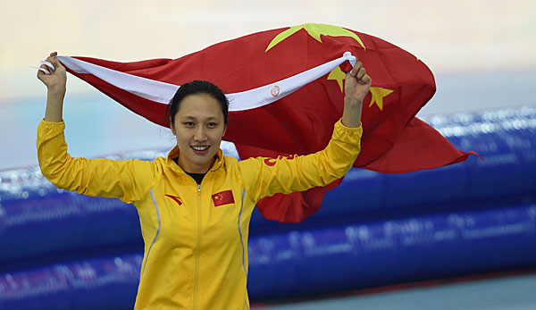 Zhang Hong holt über 1000 Meter Gold für China