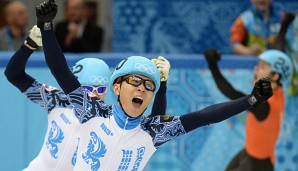 Wiktor Ahn gewann auch schon für Südkorea Shorttrack-Gold