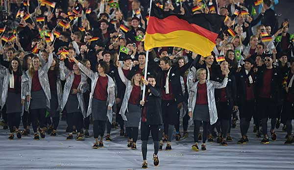 2016 in Rio trug Timo Boll die deutsche Fahne.