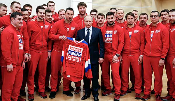 Wladimir Putin entschuldigte sich vor den Olympischen Spielen bei den russischen Athleten.