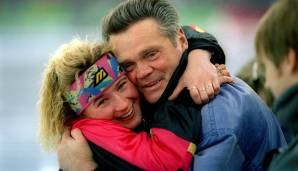 EISSCHNELLLAUF: Mit fünf Olympiasiegen ist Claudia Pechstein die erfolgreichste deutsche Olympionikin aller Zeiten. Ihr erster Triumph bei Olympia gelang ihr 1994, lang ist's her.