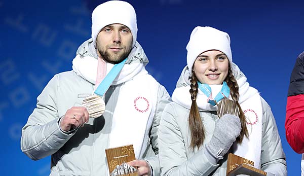 Den russischen Curlern wurde wegen Dopings ihre Medaille aberkannt.