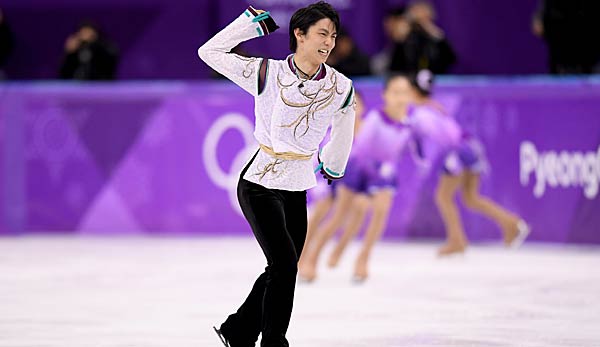 Yuzuru Hanyu sicherte sich seine nächste Goldmedaille.