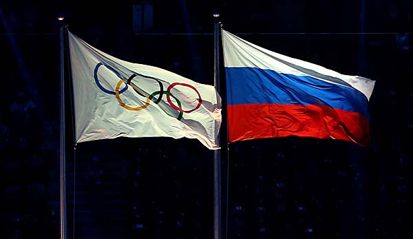 Die russische Flagge sorgte bei den olympischen Spielen für Komplikationen.