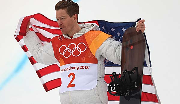 Snowboard-Superstar Shaun White hat zum dritten Mal die olympische Goldmedaille in der Halfpipe gewonnen.