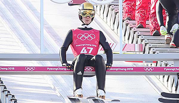 Stephan Leyhe ist überraschend Teil des deutschen Skisprung-Teams im Mannschaftswettbewerb.