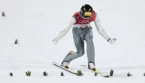 Andreas Wellinger (Skispringen, Deutschland): Gold auf der Normalschanze, Silber auf der Großschanze und im Teamspringen - damit ist Wellinger der König der Lüfte.