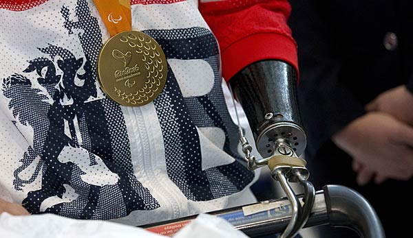 Die Goldmedaille bei den Paralympics