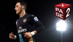 Mesut Özil spielt eine überragendes Jahr 2015 für Arsenal