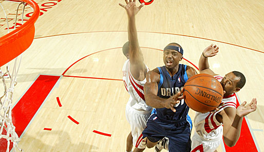 Jason Terry (Dallas Mavericks) lief bei den Houston Rockets heiß