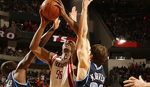 Ron Artest (Houston Rockets) erzielte gegen die Utah Jazz 28 Punkte