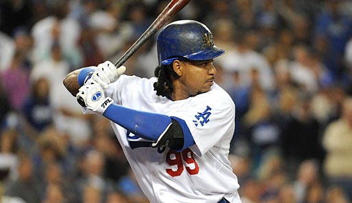 Manny Ramirez erzielte in der vergangenen Saison 37 Homeruns und 121 RBI für die L.A. Dodgers