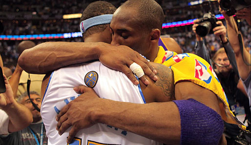 Echte Gefühle: Kobe Bryant wünscht Carmelo Anthony einen guten Start in die Sommerpause