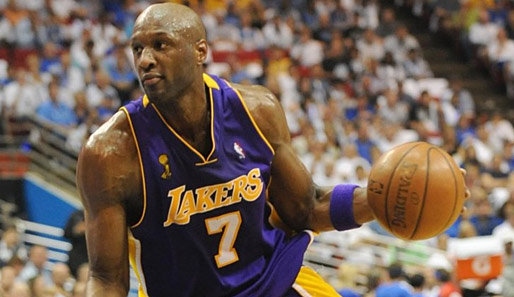 Lamar Odom spielt seit 2004 bei den Los Angeles Lakers