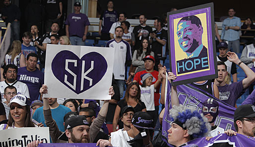 Die Kings-Fans dürfen sich so langsam freuen - ein Verbleib in Sacramento gilt als so gut wie sicher