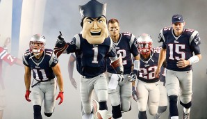Pat the Patriot - New England Patriots (NFL): Er war mal das Teamlogo, heute treibt er sich in erster Linie im Gillette Stadium herum