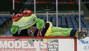 Sparky the Dragon - New York Islanders (NHL): Was wie ein Frosch aussieht ist tatsächlich ein Drache. Und er war früher mal für die New York Dragons (Arena Football) tätig