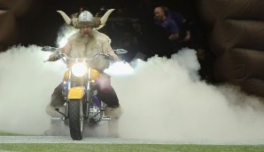 Viktor - Minnesota Vikings (NFL): Die Vikings setzen natürlich auf einen echten Vikinger als Maskottchen