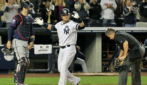 Nick Swisher und die New York Yankees stehen im Endspiel der American League