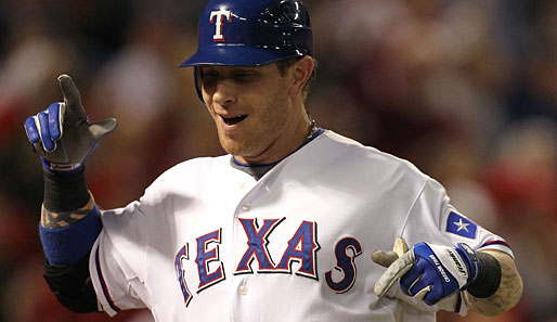 Josh Hamilton führte seine Texas Rangers in der vergangenen Saison bis in die World Series