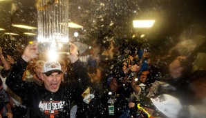 Die San Francisco Giants feierten den World-Series-Triumph