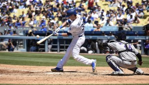 CODY BELLINGER (Outfielder Los Angeles Dodgers, 2017 bisher 24 Homeruns): Der Geheimfavorit? Rookie Bellinger brauchte für seine 24 Homeruns nur 57 Spiele - so schnell war noch niemand in der Geschichte der MLB