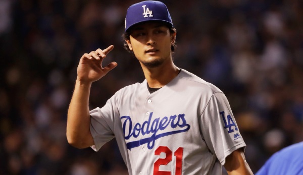 Yu Darvish wird bei den Dodgers erst im dritten Spiel der World Series zum Einsatz kommen